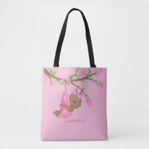 Bolso De Tela Una dulce madre afroamericana que debería ser rosa