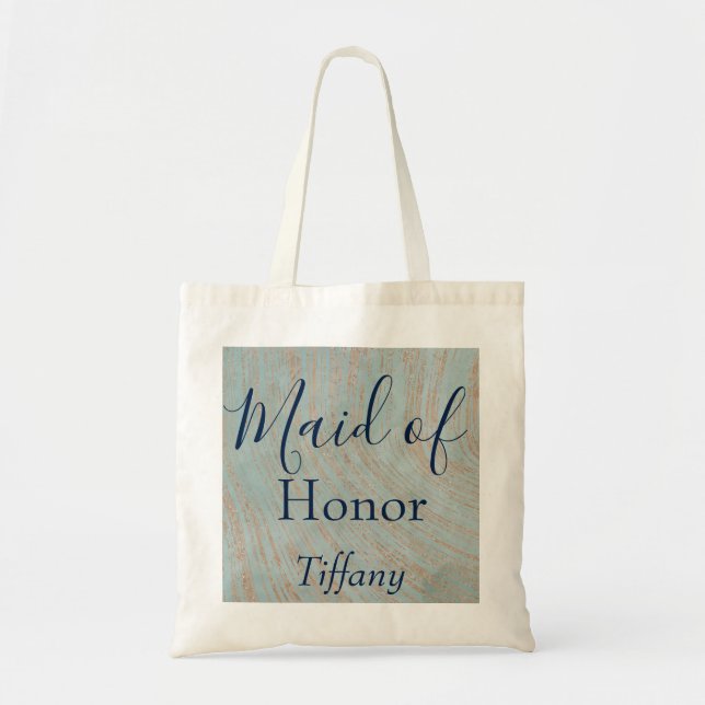 Bolso De Tela Una empleada de honor moderna (Frente)