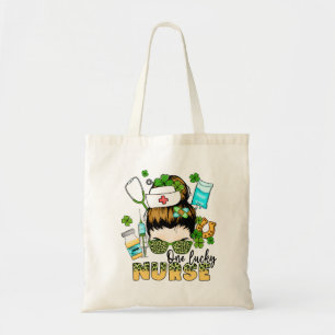 Bolso De Tela Una enfermera afortunada St. Patrick's