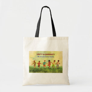 Bolso De Tela Una familia humana