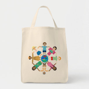 Bolso De Tela Una familia mundial