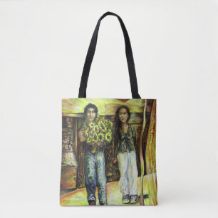 Bolso De Tela Una fase de ChapeI de un ChaIIenge