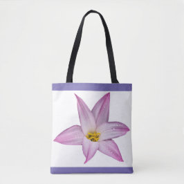 Bolso De Tela Una flor