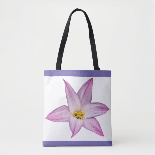 Bolso De Tela Una flor (Anverso)