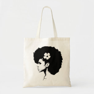 Bolso De Tela Una flor