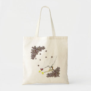 Bolso De Tela Una gallina y chicas