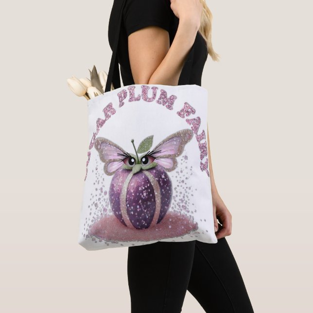 Bolso De Tela Una hada de ciruela de azúcar (Detalle)