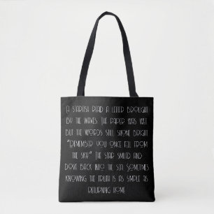 Bolso De Tela Una historia de estrellas