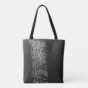 Bolso De Tela una lista de nuestros chicos