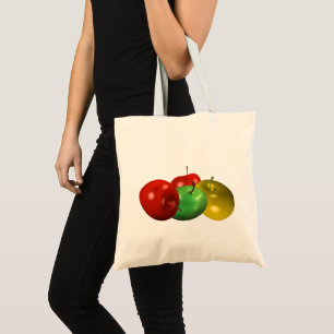 Bolso De Tela una manzana al día