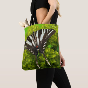 Bolso De Tela Una mariposa cola de golondrina norteamericana