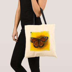 Bolso De Tela Una mariposa virrey   Limenitis Archippus