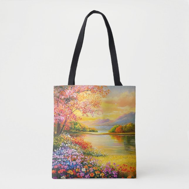 Bolso De Tela Una Melodía Refrescante 035 (Anverso)