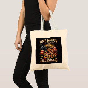 Bolso De Tela Una Nación Bajo Dios 250 Años