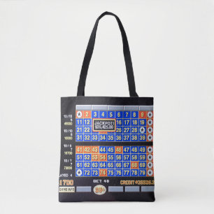 Bolso De Tela “Una noche en el casino”
