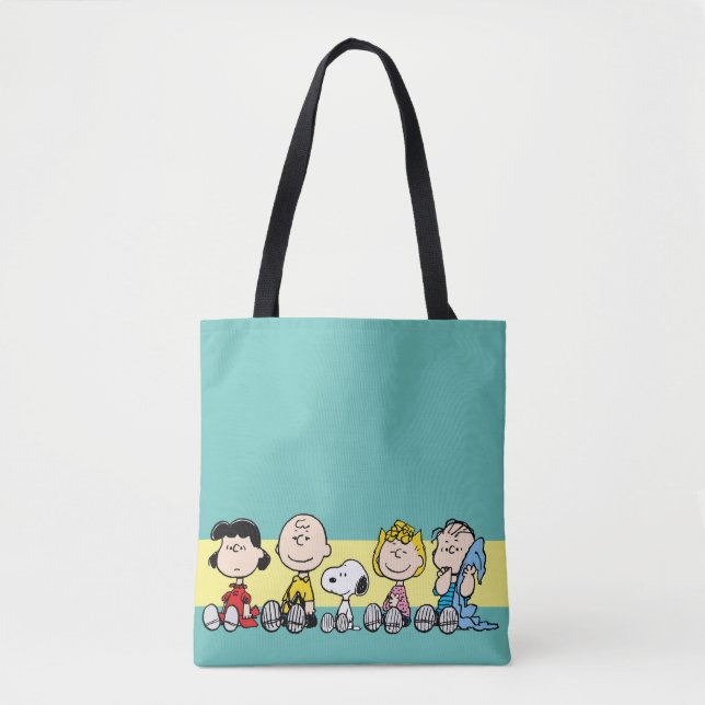 Bolso De Tela Una pandilla de cacahuetes juntos (Anverso)