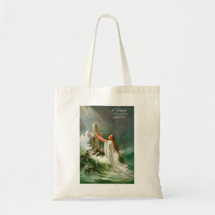 Bolso De Tela Una Pascua Feliz