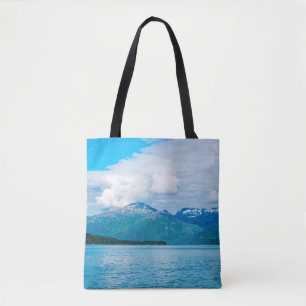 Bolso De Tela Una península de tierra cubierta por un bosque de 