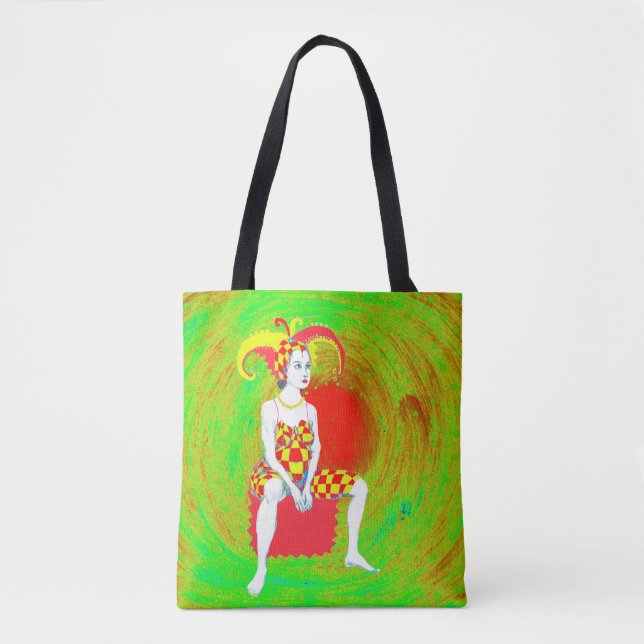 Bolso De Tela Una reina bufón (Anverso)