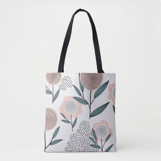 Bolso De Tela Una rosa (Anverso)