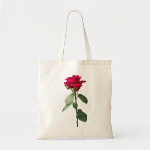 Bolso De Tela Una rosa roja