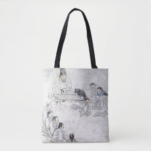 Bolso De Tela Una sala de clase confuciana (Sodang) (impresión