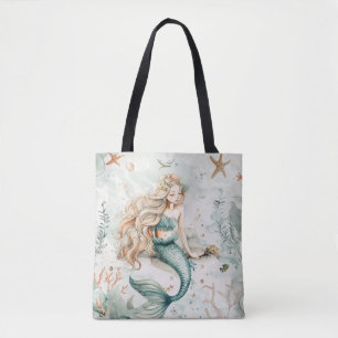 Bolso De Tela Una sirena adorable