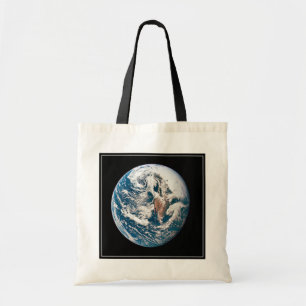 Bolso De Tela Una Tierra Tomada De La nave Apolo 10.