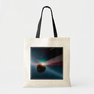 Bolso De Tela Una Tormenta De Cometas En El Sistema Eta Corvi.