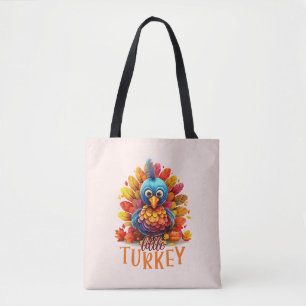 Bolso De Tela Una Turquía de Acción de Gracias