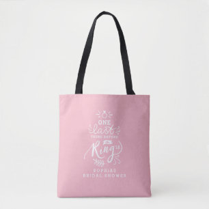 BOLSO DE TELA UNA ÚLTIMA COSA ANTES DEL ANILLO