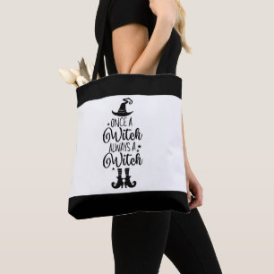 Bolso De Tela Una vez bruja, siempre bruja