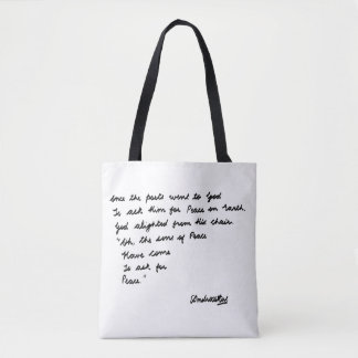 Bolso De Tela Una vez los poetas fueron a Dios