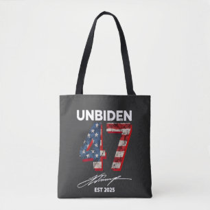 Bolso De Tela Unbiden 47 Trump Este. 4 De Julio De 2025