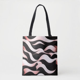 Bolso De Tela Undulance Elegance Tote Bag