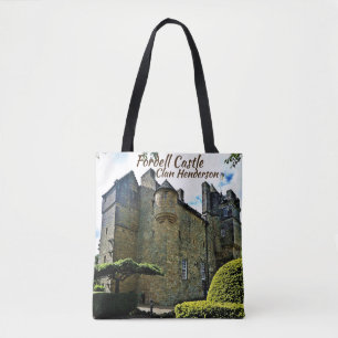 Bolso De Tela Único Clan Escocés Henderson's Fordell Castle