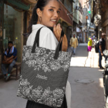 Único Lazo Faux Floral Transparente Personalizado