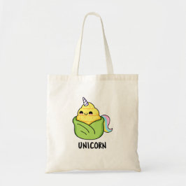 Bolso De Tela Unicorn Funny Baby Corn Pun