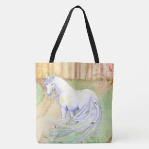 Bolso De Tela Unicornio