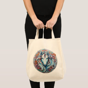 Bolso De Tela Unicornio