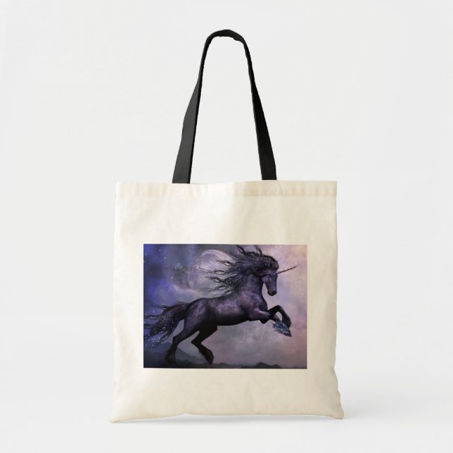 Bolso De Tela Unicornio (Frente)