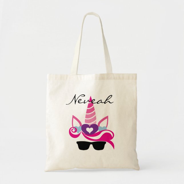 Bolso De Tela Unicornio (Frente)