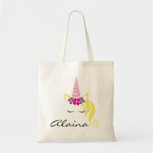 Bolso De Tela Unicornio