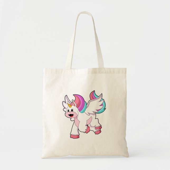 Bolso De Tela Unicornio con Wing.PNG (Frente)