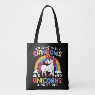 Bolso De Tela Unicornio Cute Impresionantes Arroganzas Y Unicorn