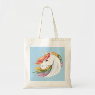 Bolso De Tela Unicornio del arco iris