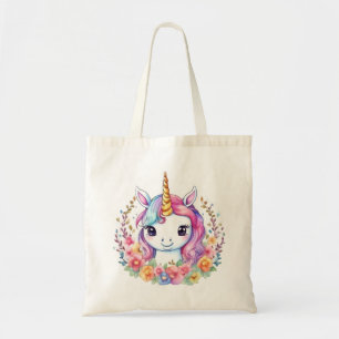 Bolso De Tela Unicornio lindo Unicornio genial positivo