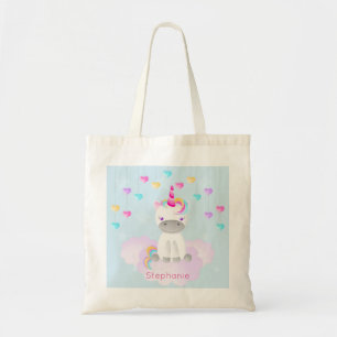 Bolso De Tela Unicornio mágico