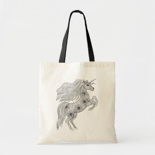 Bolso De Tela Unicornio mágico inspirado