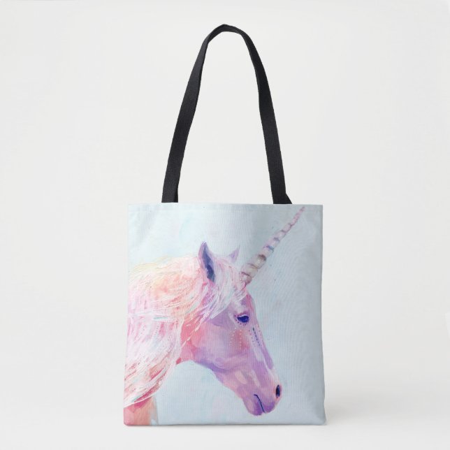 Bolso De Tela Unicornio místico (Anverso)